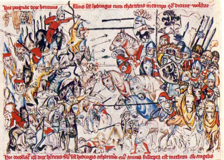 Battle of Legnica (Legnitz) 1241.