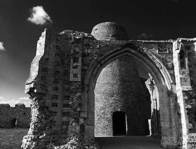 The ruins of St Benet’s Abbey including the gatehouse where the traitorous Essric was hanged and is still said to haunt. 