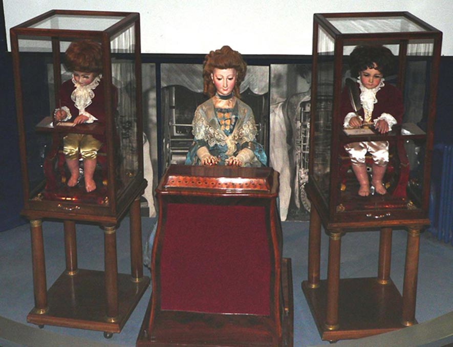 The Jaquet-Droz automata.