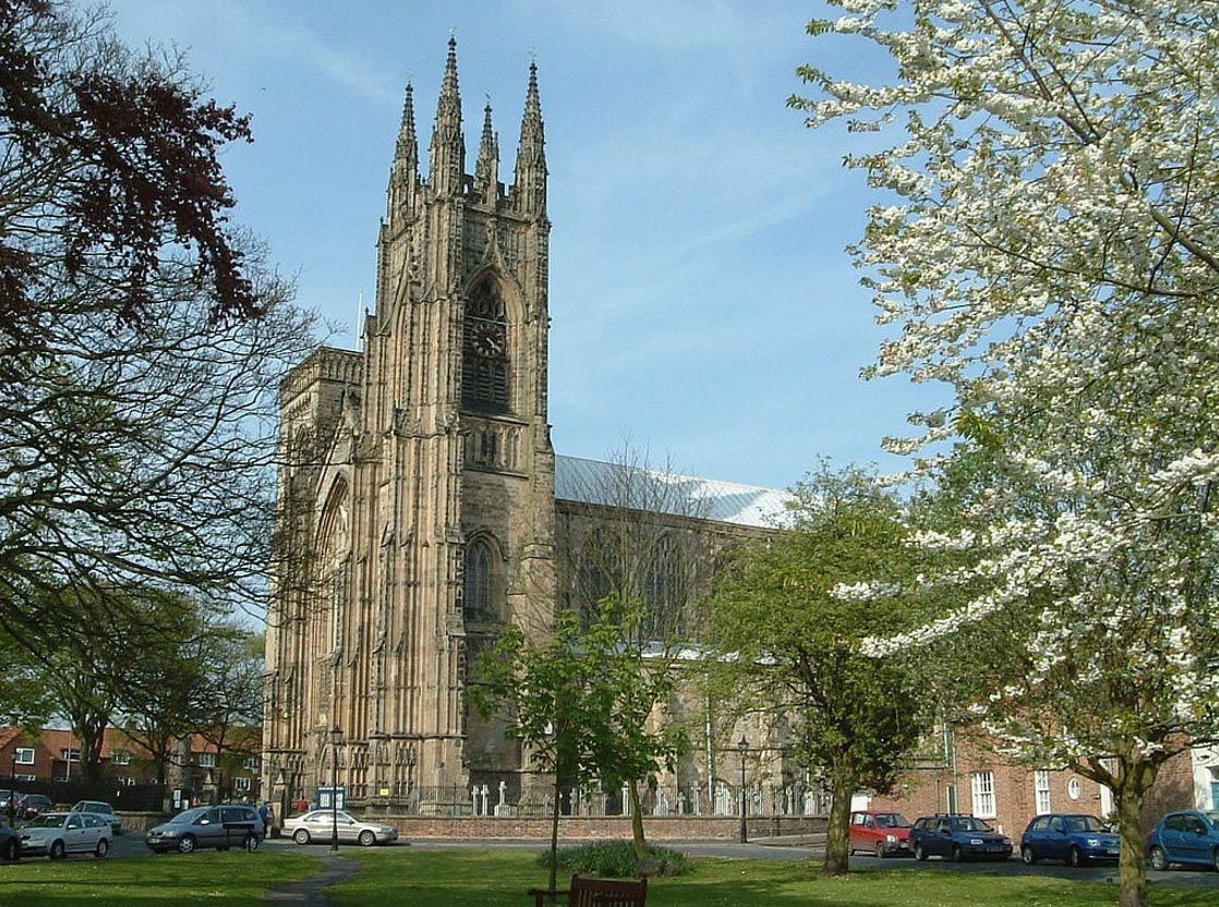 The Nave of Bridlington Priory survived the Dissolution of the Monasteries and was subsequently restored to become the parish church – the Priory Church of St Mary. 