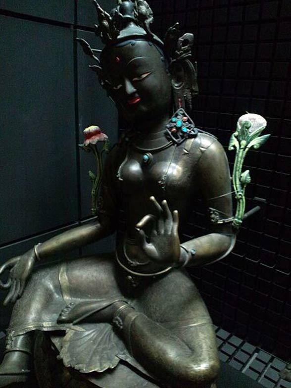 Osaka - the goddess Tara - Kathmandu in Nepal. 