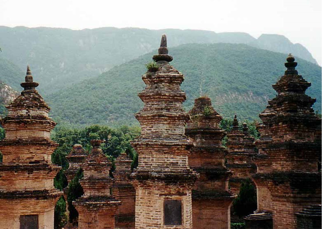 The Pagoda forest, about 300 meters west of the Shaolin temple in the Henan province, China. 