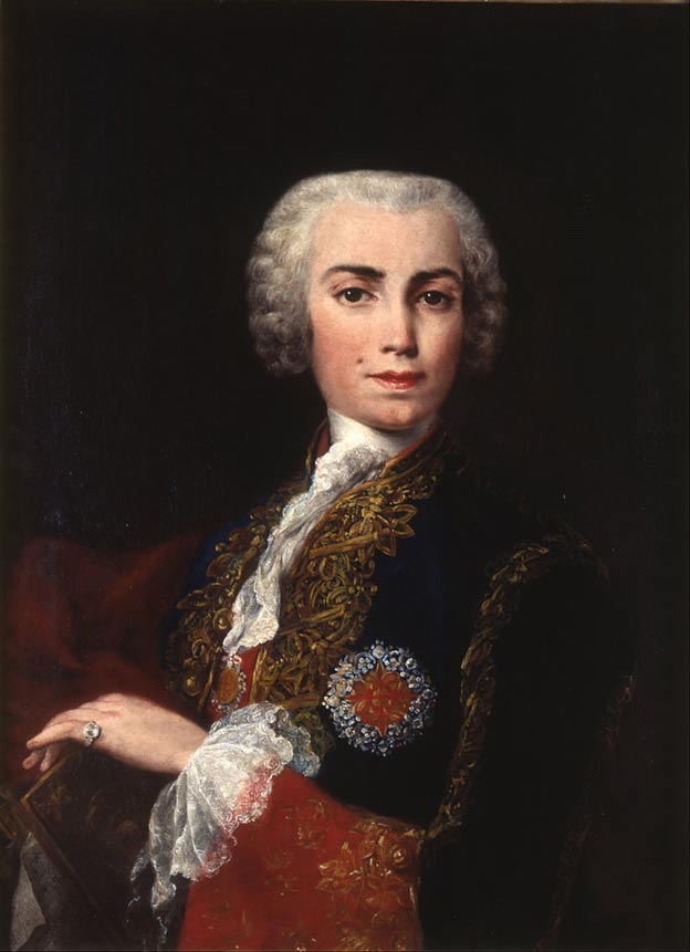 Portrait of Farinelli.