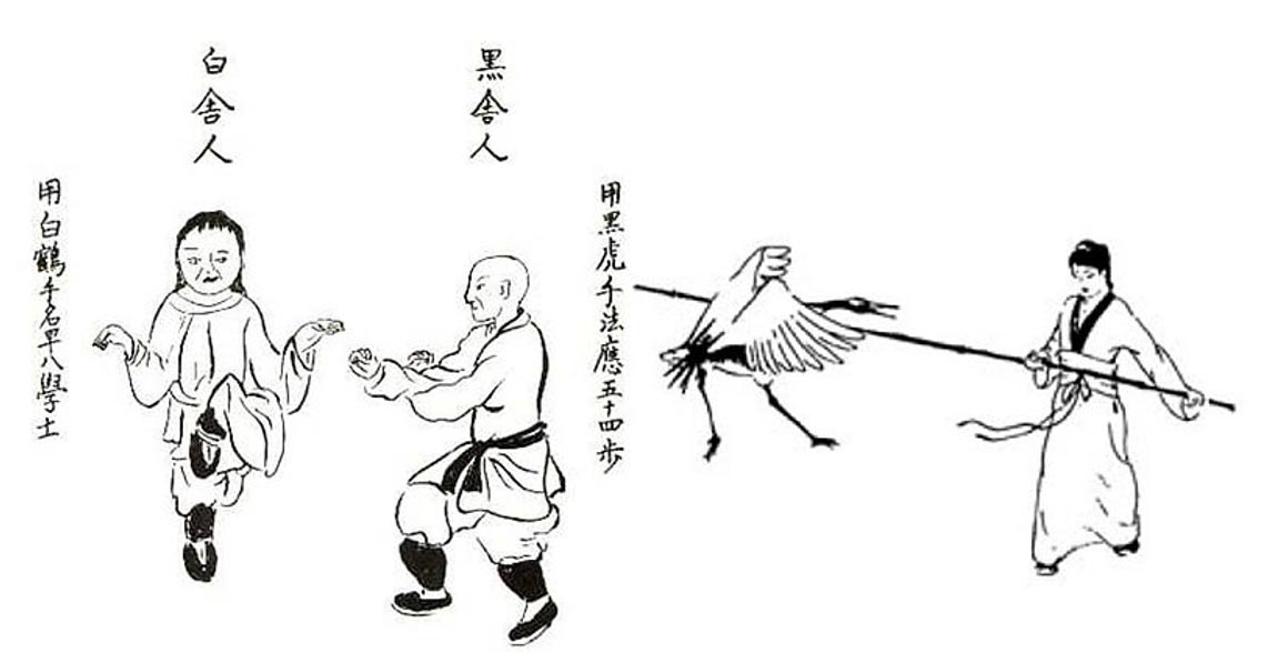 White Crane, Kung Fu, Guan Fa 