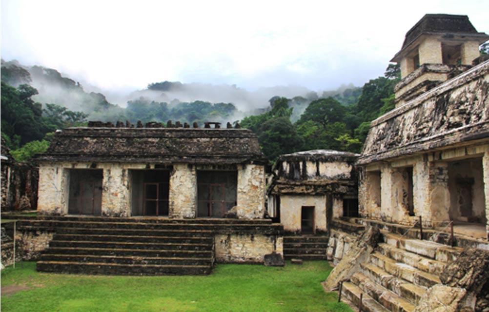 The Palace as seen from the courtyard.