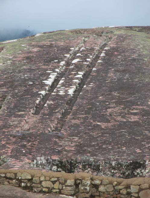 The so-called runways at Samaipata. 